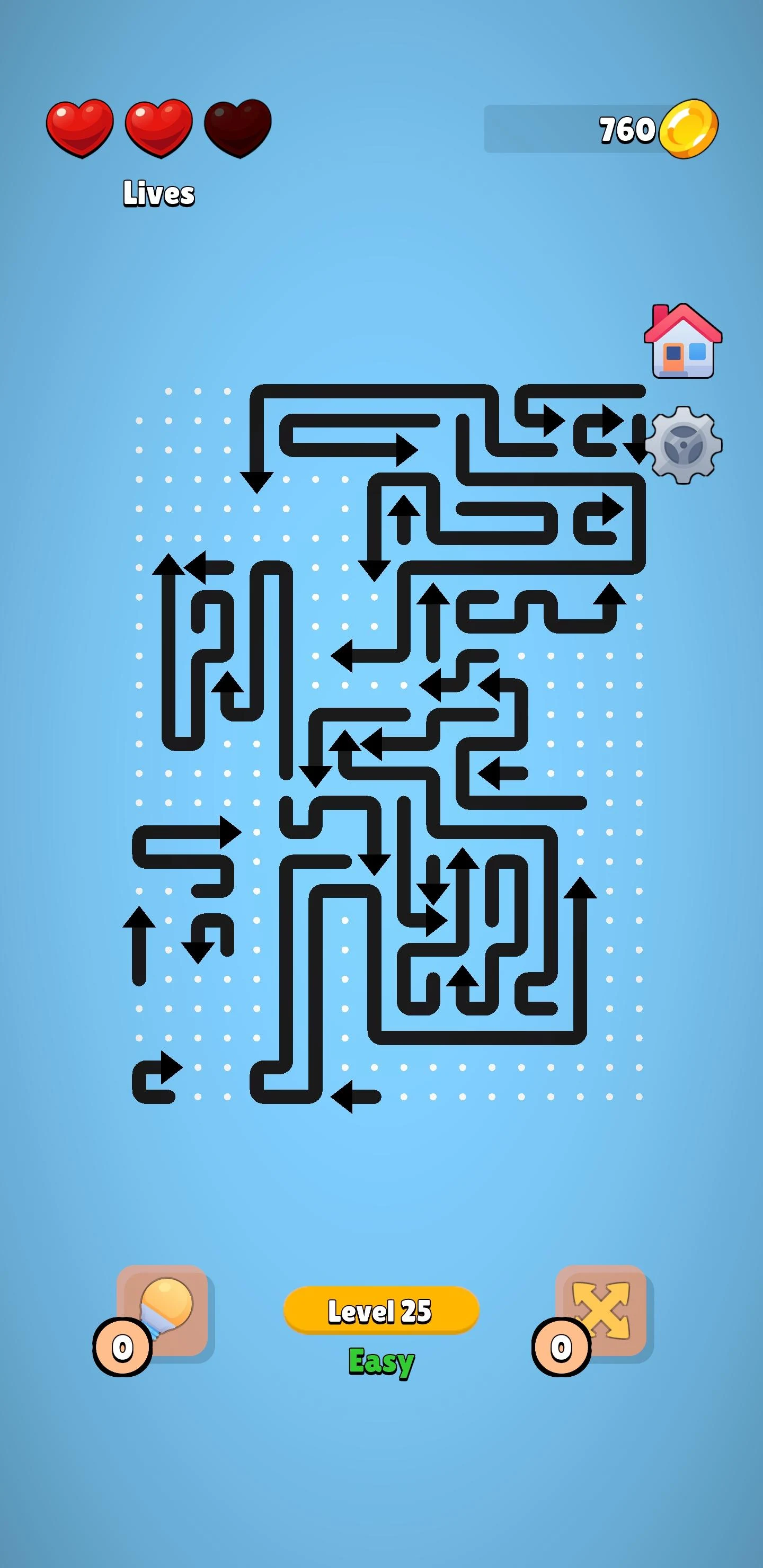 The Arrow Game screenshot