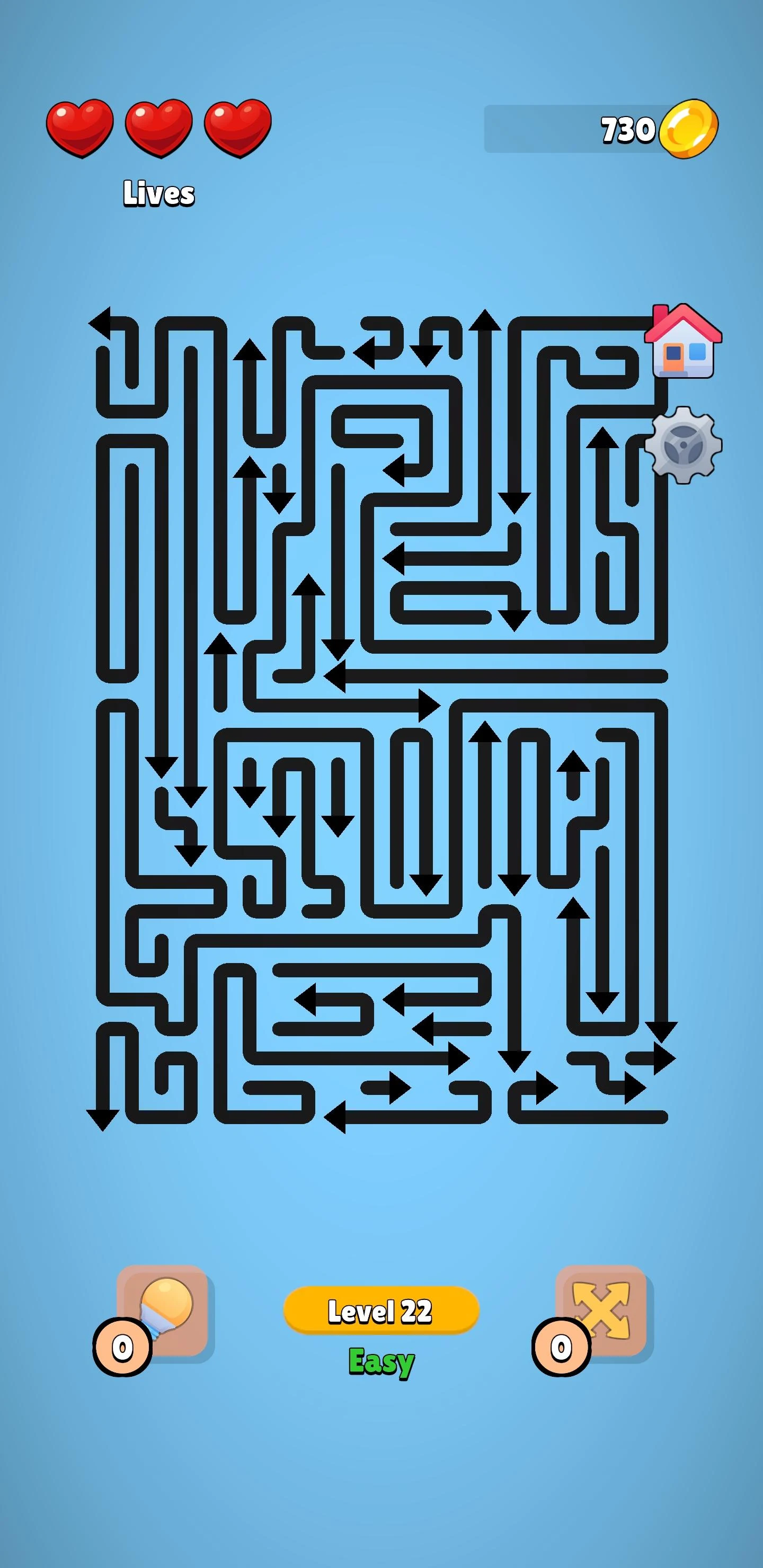The Arrow Game screenshot